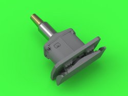 画像10: MASTER[GM-72-035]1/72 WWII ドイツ 7.5cm StuK 37 L/24砲身 マントレット付 III号突撃砲A/B/C/D/E型用