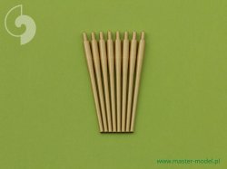 画像1: MASTER[SM-200-003]IJN 12.7cm/40 (5in) Type 89 barrels (8pcs)