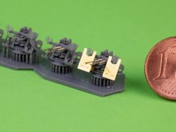 画像4: MASTER[SM-200-011]1/200 WWII 日本海軍 九六式25mm連装機銃 初期型 環状照準器(4個入)