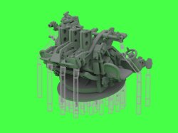 画像8: MASTER[SM-200-014]1/200 WWII 日本海軍 九六式25mm三連装機銃 後期型 LPR照準器(4個入)