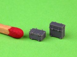画像2: MASTER[SM-200-015]1/200 WWII 日本海軍 九六式25mm機銃用 弾薬箱 2タイプ(12+12個入)
