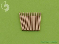 画像1: MASTER[SM-350-008]IJN 12,7cm/40 (5in) Type 89 barrels - for turrets with blastbags (12pcs)