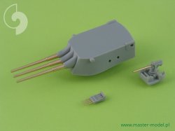 画像3: MASTER[SM-350-027]USS San Francisco CA-38 (1942) armament - 8" (9pcs), 5" (8pcs), 1,1" (16pcs)