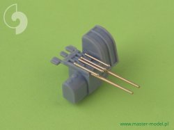 画像4: MASTER[SM-350-031]IJN Takao (1942) armament - 20cm (10pcs), 12,7cm (8pcs) barrels (with recoil cylinders)