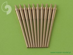 画像1: MASTER[SM-350-032]IJN 20cm/50 (8") 3rd Year Type No. 2 barrels - for turrets without blastbags (10pcs)
