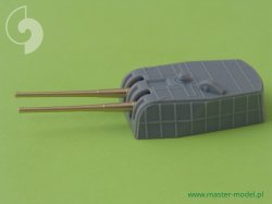 画像4: MASTER[SM-350-032]IJN 20cm/50 (8") 3rd Year Type No. 2 barrels - for turrets without blastbags (10pcs)