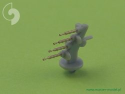 画像3: MASTER[SM-350-038]Vickers .50 cal machine gun barrels (20pcs) - standard British AA weapon prior to the Oerlikon