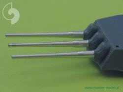 画像3: MASTER[SM-350-041]USN 16in/50 (40,6 cm) Mark 7 barrels - for turrets with blastbags (9pcs) - Iowa and Montana classes