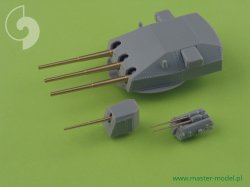 画像2: MASTER[SM-350-044]Admiral Graf Spee armament - 280mm (6pcs), 150mm (8pcs), 105mm (6pcs) barrels