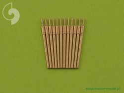 画像1: MASTER[SM-350-056]USN 3in/50 (7.62 cm) barrels (12pcs) - used in many USN warships from 1915 to 1945 (fit to Trumpeter's USS England)