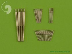 画像1: MASTER[SM-350-060]German destroyer Z-25 (1944) - 150mm (4pcs), 37mm C/30 (8pcs), 37mm M42 (4pcs), 20mm (18pcs) barrels (fit to Trumpeter model)