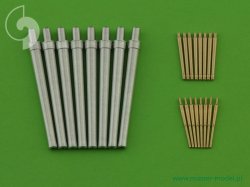 画像1: MASTER[SM-350-068]HMS Warspite armament - 15in (8pcs), 6in (8pcs), 4in (8pcs) barrels