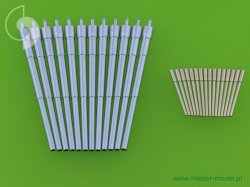 画像1: MASTER[SM-350-071]Russian battleship Sevastopol armament - 305mm (12pcs), 120mm (16pcs)