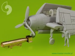 画像2: MASTER[SM-350-073]USN Airborne torpedoes Mark 13 (22.4in) with trolleys - improved type (10pcs)