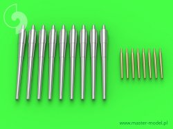 画像1: MASTER[SM-350-075]USS Indianapolis CA-35 (1945)  armament - 8in (9pcs), 5in (8pcs) barrels - fits Academy model