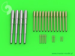 画像1: MASTER[SM-350-085]Russian battleship Tsesarevich (1917) armament - 305mm (4pcs), 152mm (12pcs), 75mm (4pcs), 45mm (2pcs), 37mm (2pcs) barrels