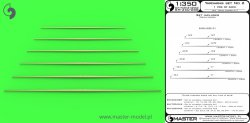 画像3: MASTER[SM-350-088]Set of universal yardarms No2 (lengths = 40,45, 50, 55, 60, 65mm - 1pc of each)