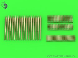 画像1: MASTER[SM-350-096]HMS Ark Royal armament barrels - 4.5in (16pcs), 40mm POM-POM (48pcs), Vickers .50cal (32pcs)