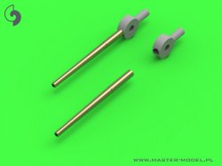 画像3: MASTER[SM-350-099]USS Alaska/Guam armament - 12in (9pcs), 5in (12pcs) barrels with resin mounts (for Hobby Boss kitset)