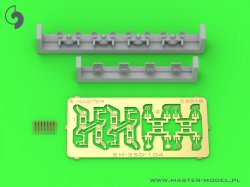 画像1: MASTER[SM-350-104]French Quad Mount Hotchkiss 13,2mm/76 (0.52in) Model 1929 - (resin, PE and turned parts) - (4pcs)