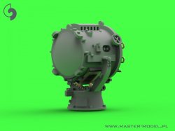 画像9: MASTER[SM-350-115]1/350 WWI ドイツ 軽巡洋艦SMSエムデン 1.1m探照灯(4個入)