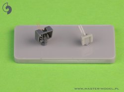 画像8: MASTER[SM-350-118]1/350 WWII フランス 軽巡洋艦マルセイエーズ 兵装セット 152mm砲×9本/90mm砲×8本/13.2mm機銃×8本(トランペッター用)