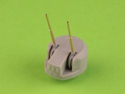 画像4: MASTER[SM-350-119]1/350 WWII イギリス 軽巡洋艦HMSナイアド 兵装セット 5.25インチ砲×10本/ポンポン砲×8本/ヴィッカース.050cal機銃×8本/ホチキス礼砲×1本(トランペッター用)