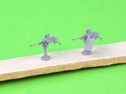 画像5: MASTER[SM-350-121]1/350 WWII 日本海軍 九六式25mm単装機銃(12個入)