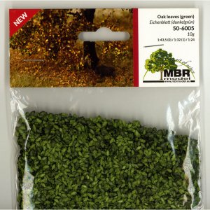 画像1: MBR[50-6005]パウダー系素材　オークの葉（緑） (1)