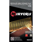 ミリョク[MIR025]1/35 現用 バックル&ストラップ1mm(ベルトカラーB)