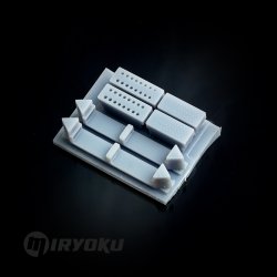 画像2: ミリョク[MIR011]1/48 シリア空軍MiG-23用フレアユニット