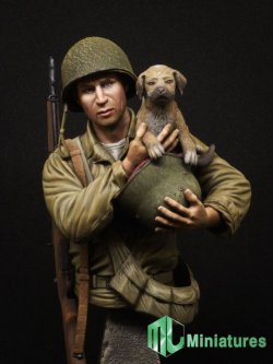 画像11: トリファクトリー[MJ09-013]1/9 WWII米 歩兵"セービング・ザ・ドッグ"
