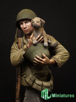 画像10: トリファクトリー[MJ09-013]1/9 WWII米 歩兵"セービング・ザ・ドッグ"