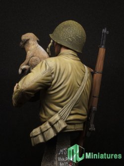 画像7: トリファクトリー[MJ09-013]1/9 WWII米 歩兵"セービング・ザ・ドッグ"