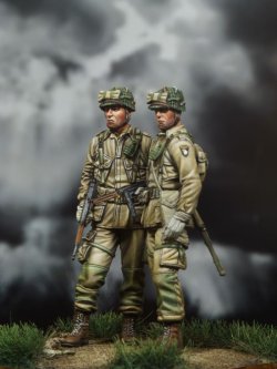 画像8: トリファクトリー[MJ35003]1/35 WWII 米 空挺兵セット (2 体セット )
