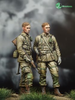 画像10: トリファクトリー[MJ35003]1/35 WWII 米 空挺兵セット (2 体セット )