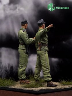 画像4: トリファクトリー[MJ35006]1/35 WWII 戦車兵セット(2体セット)