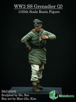 画像1: トリファクトリー[MJ35008]1/35 WWII独 武装親衛隊擲弾兵将校(2)冬季防寒服