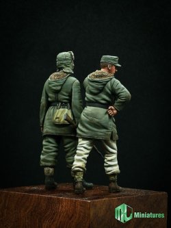 画像4: トリファクトリー[MJ35009]1/35 WWII独 武装親衛隊擲弾兵セット(2体セット)冬季防寒服