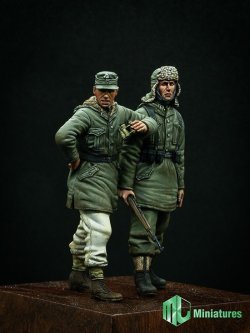 画像3: トリファクトリー[MJ35009]1/35 WWII独 武装親衛隊擲弾兵セット(2体セット)冬季防寒服