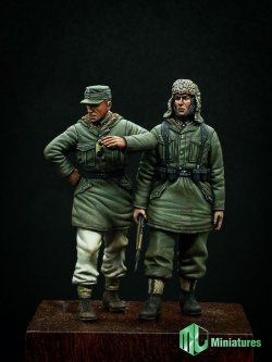 画像7: トリファクトリー[MJ35009]1/35 WWII独 武装親衛隊擲弾兵セット(2体セット)冬季防寒服