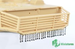 画像4: MJ Miniatures[MJEZ35008]1/35 現用  イスラエル国防軍主力戦車メルカバシリーズ チェーンカーテン