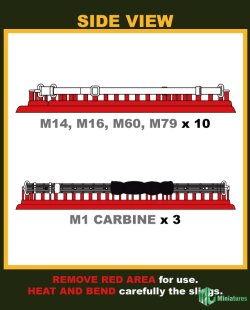 画像6: MJ Miniatures[MJEZ35013]1/35 ベトナム戦争 アメリカ陸軍小火器用スリングセットパート4