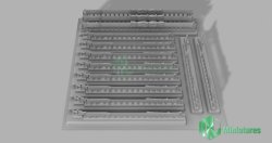 画像2: MJ Miniatures[MJEZ35013]1/35 ベトナム戦争 アメリカ陸軍小火器用スリングセットパート4
