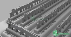 画像3: MJ Miniatures[MJEZ35013]1/35 ベトナム戦争 アメリカ陸軍小火器用スリングセットパート4