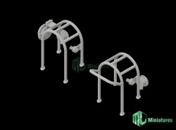 画像3: MJ Miniatures[MJEZ35015]1/35 現用 露/ソ T-72戦車ディテールアップベーシックセット(各社対応)