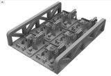 MJ Miniatures[MJEZ35020]1/35 .50cal(M2重機関銃)用弾薬箱トレイ