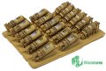 MJ Miniatures[MJEZ35029]1/35 WWII ドイツ軍 消火器セット（デカール付）