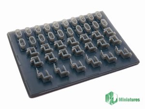 画像1: MJ Miniatures[MJEZ35031]1/35 WWII ドイツ軍 ハーフトラック用銃架セット (1)
