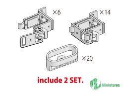 画像2: MJ Miniatures[MJEZ35031]1/35 WWII ドイツ軍 ハーフトラック用銃架セット